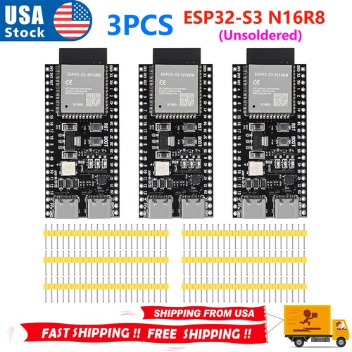 3pcs esp32 n16r8 - esp32-s3,