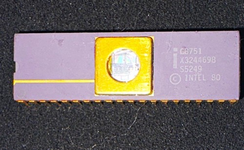 Intel c8751 microcontroller - c8751,